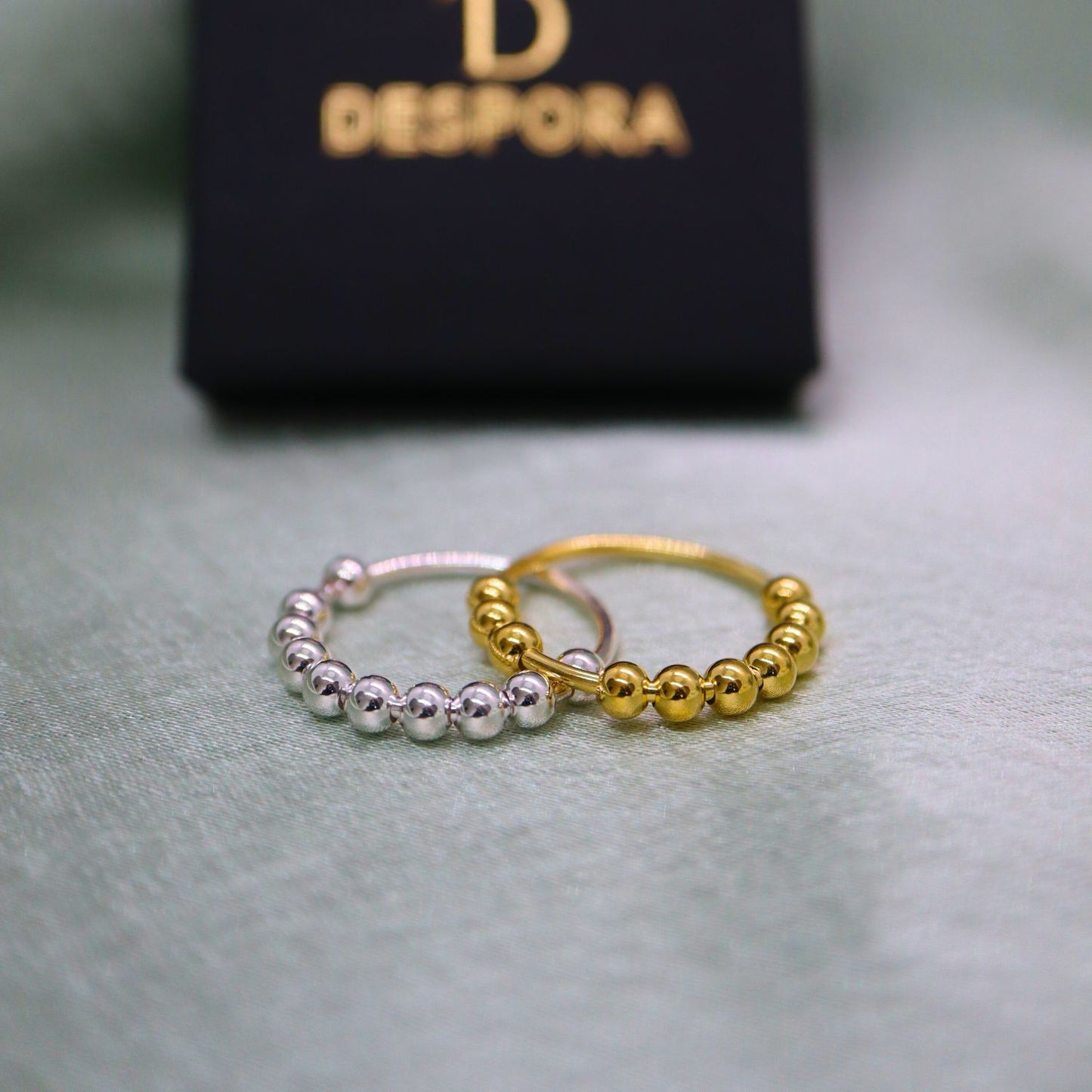 Anxiety Ring zilver 925 varianten