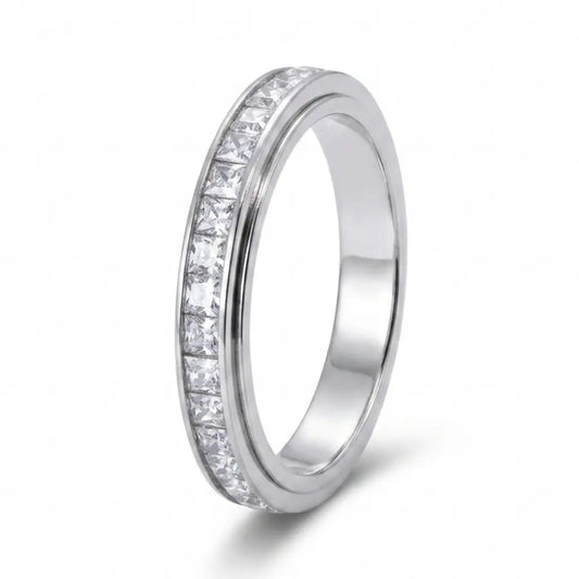 Anxiety Ring (Spark) Zilver