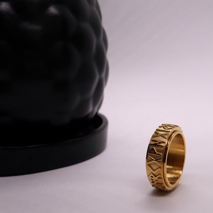 Anxiety Ring (Noors) Goud Sfeerbeeld 
