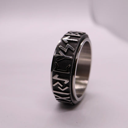 Anxiety Ring (Noors) Zilver Sfeerbeeld