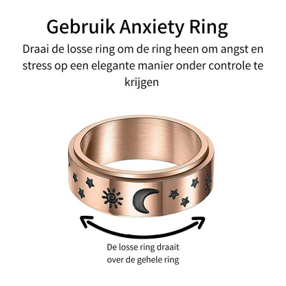 Anxiety Ring (ster maan) Koper Gebruik