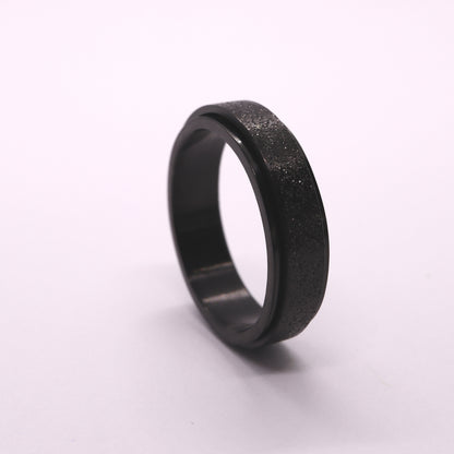 Anxiety ring (Glitter) Zwart Sfeerbeeld